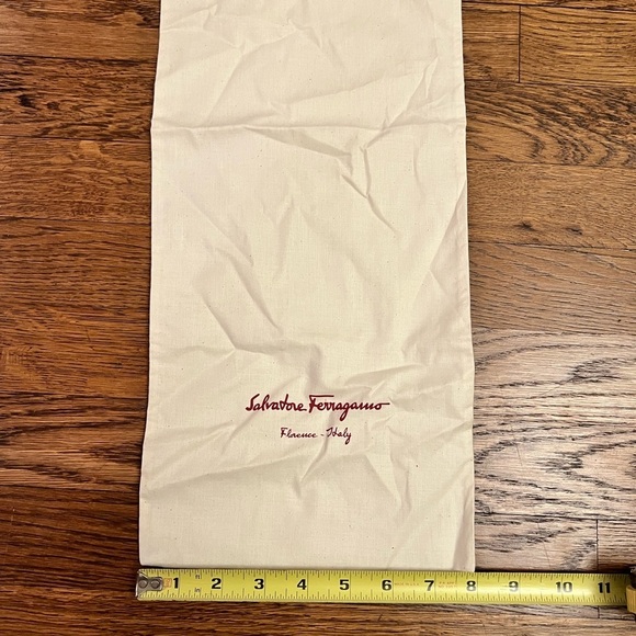 Bundle of 2 Designer Dust Bags – Ralph Lauren & Ferragamo for Shoes or Purses - Picture 7 of 7